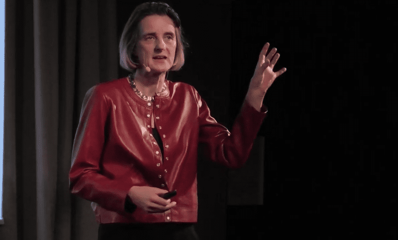 Daphne Bavelier and Amy Ogan at KOSMOS, Zurich